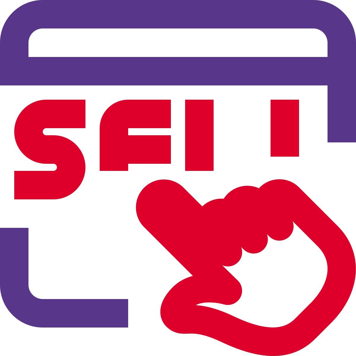 sell products online on a browser with touch screen icon