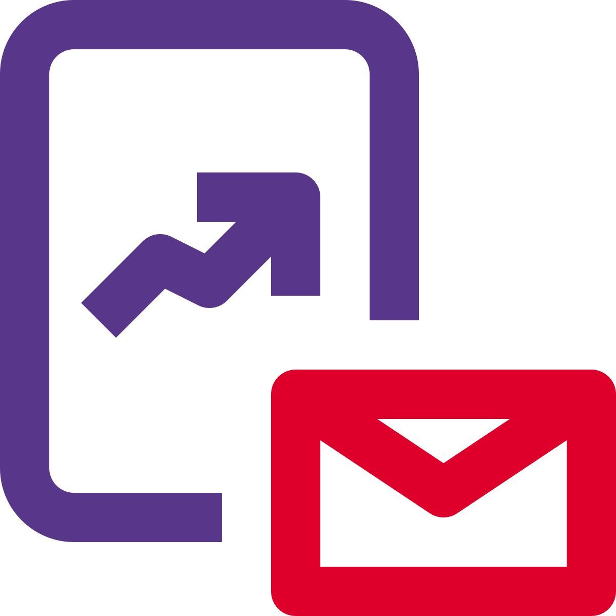 send graph icon