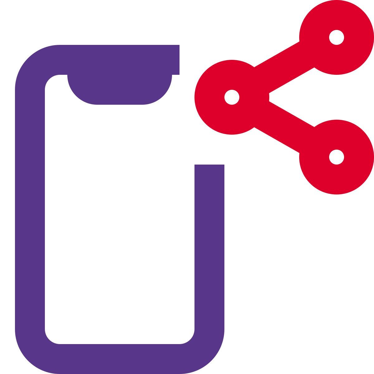 condividi i dati dello smartphone icon