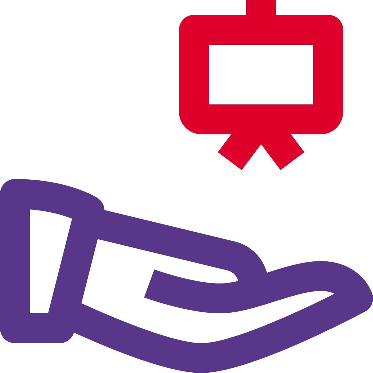 sharing presentation icon