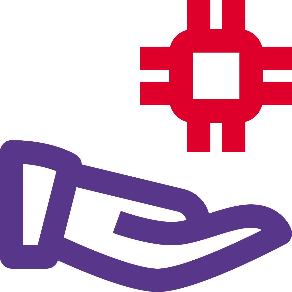 externes sharing von prozessordetails mit peers isoliert auf einem weißen hintergrund künstliches duo tal revivo icon