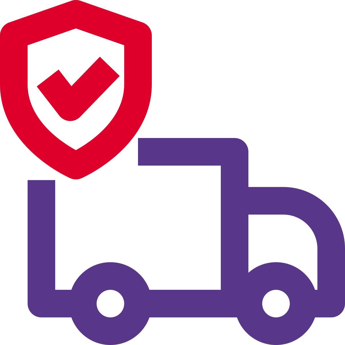 secure truck icon
