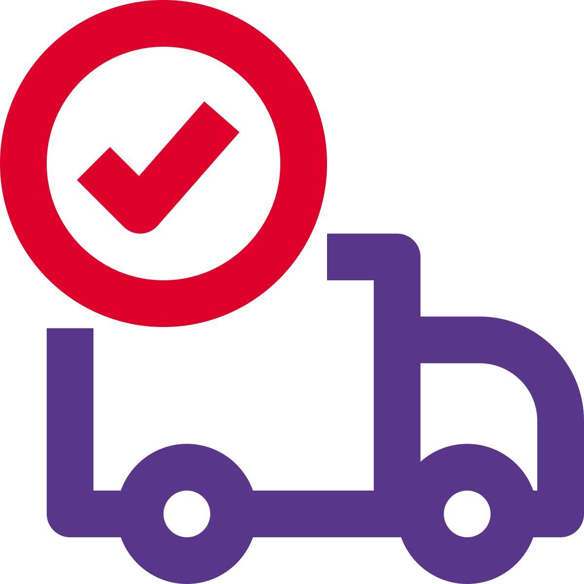 completed delivery icon