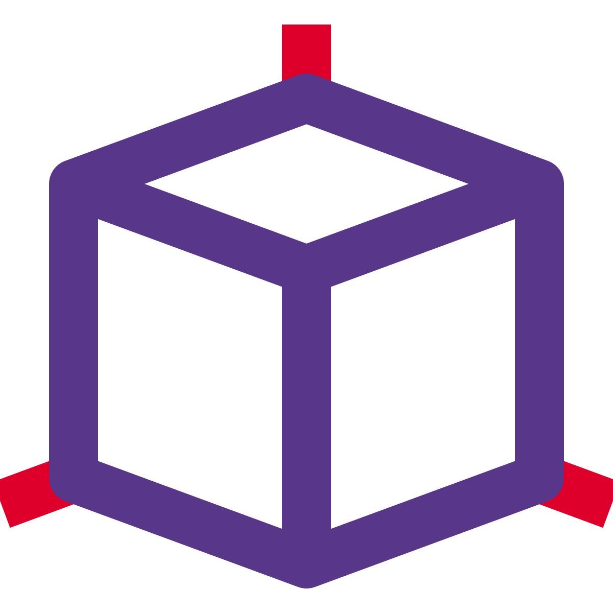 3d cube icon