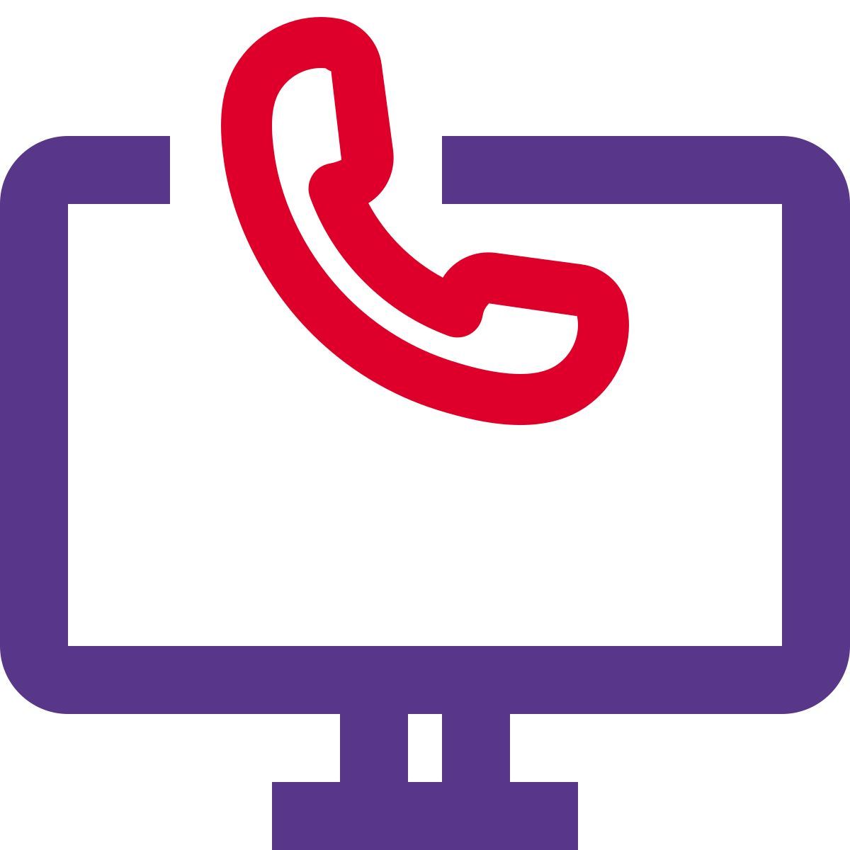 chamada de computador icon