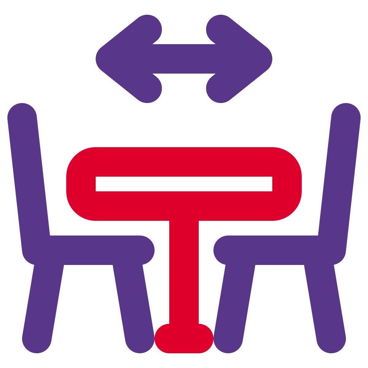 distance assise icon