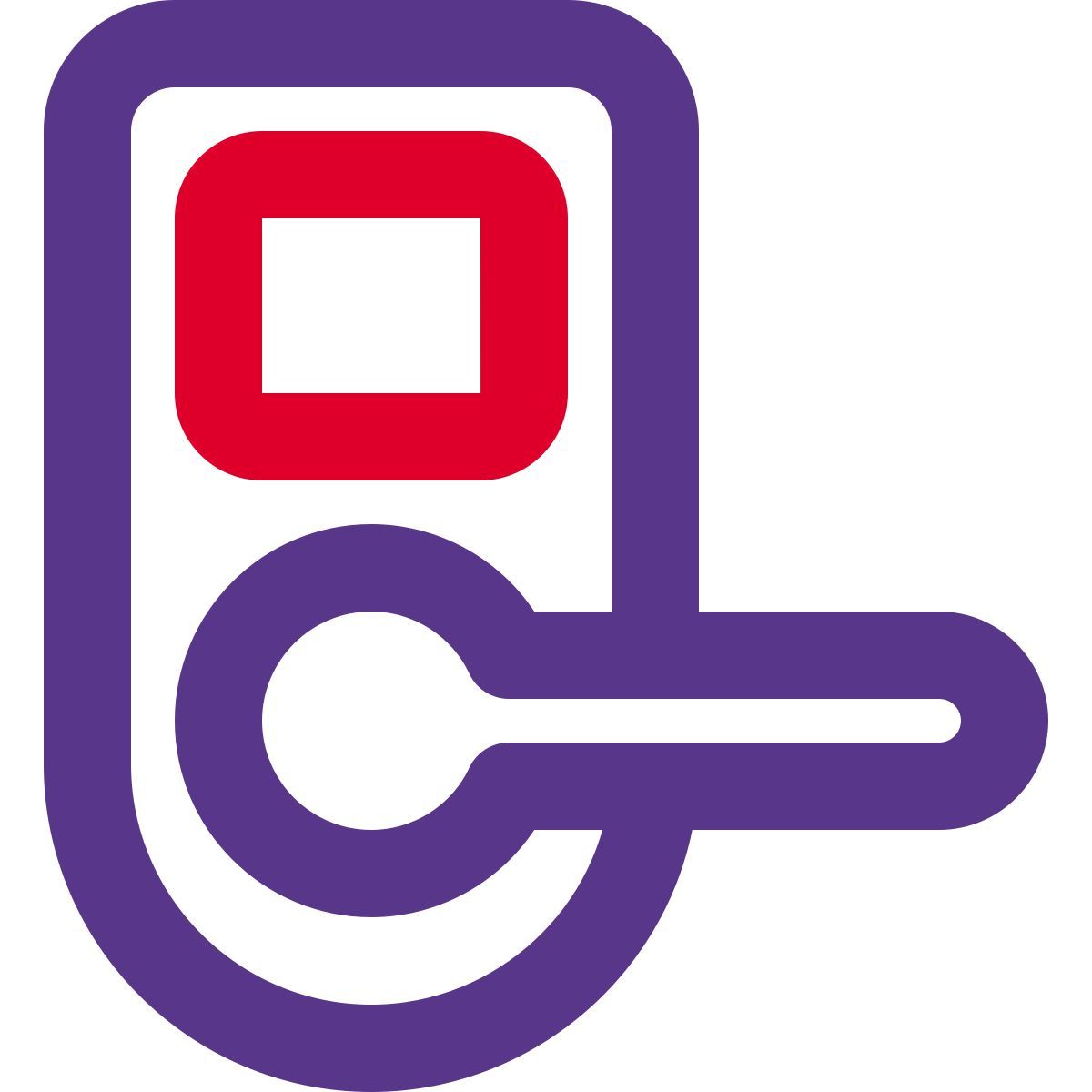 intelligentes schloss icon