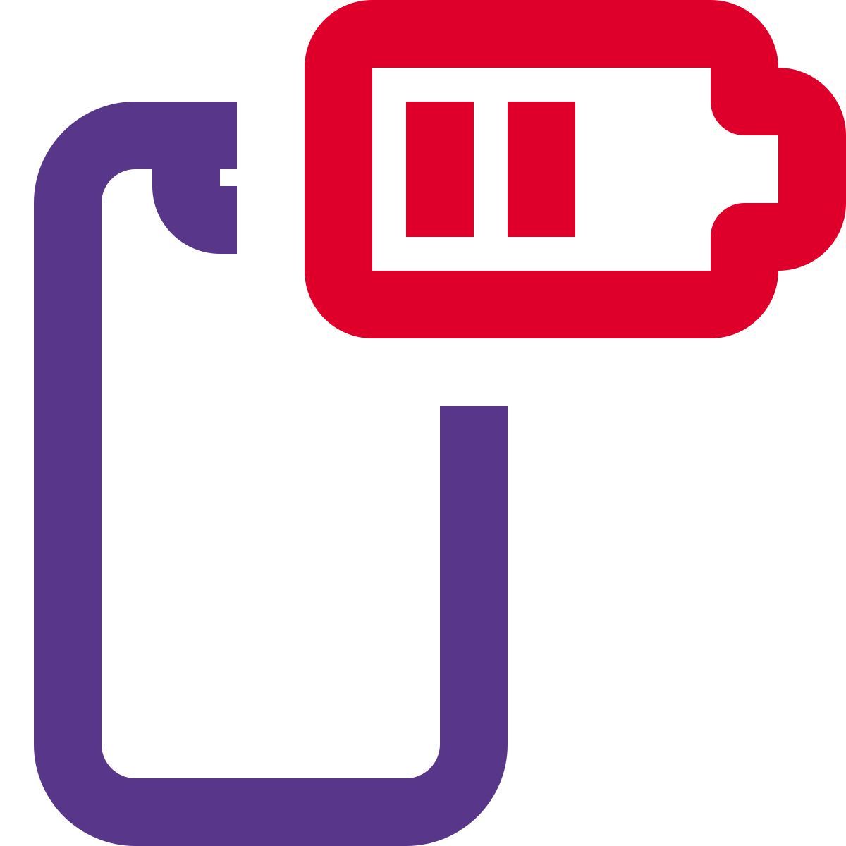 cell phone battery icon