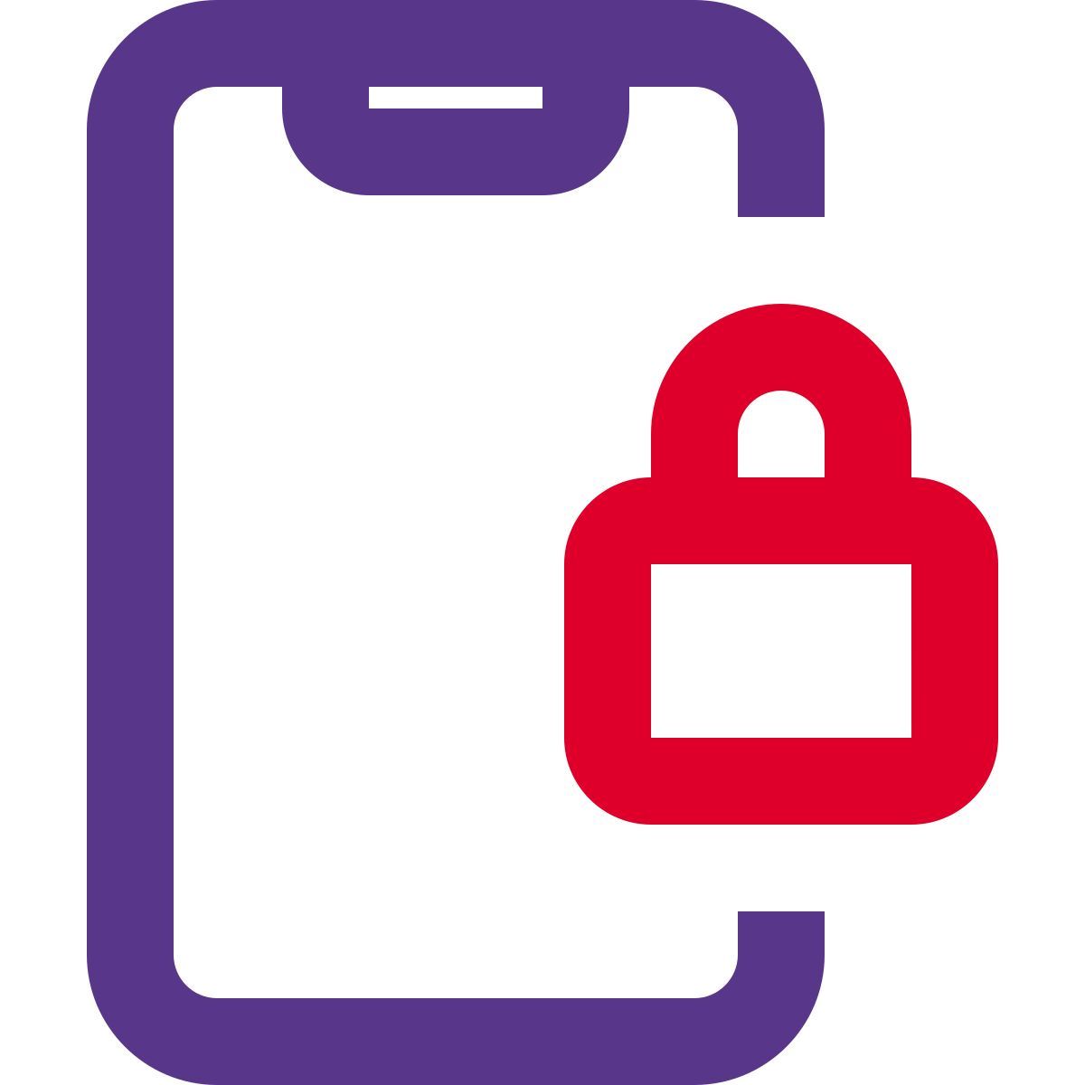 sicurezza degli smartphone icon