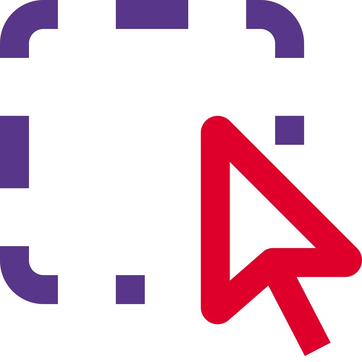 square selection icon