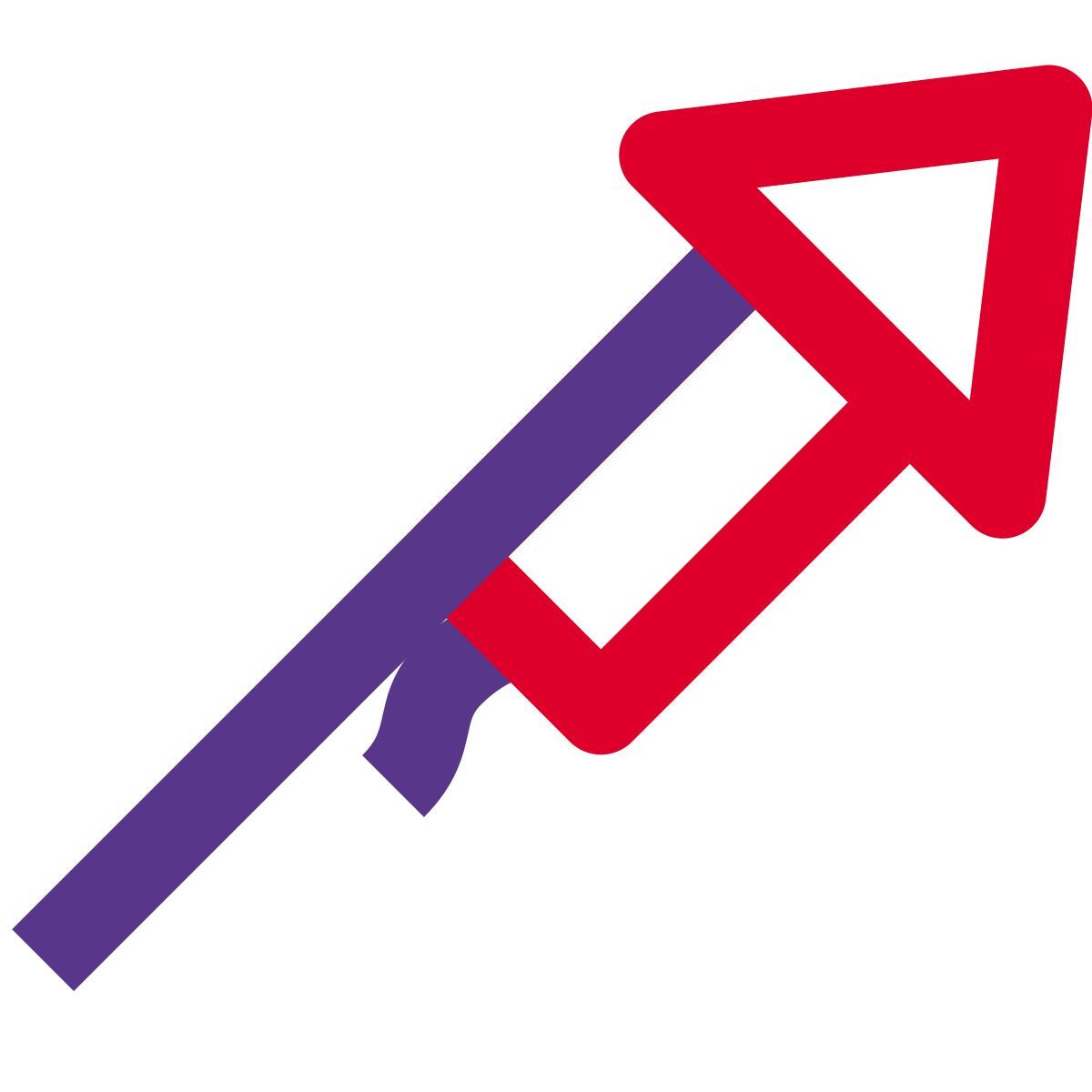 skyrocket firework icon