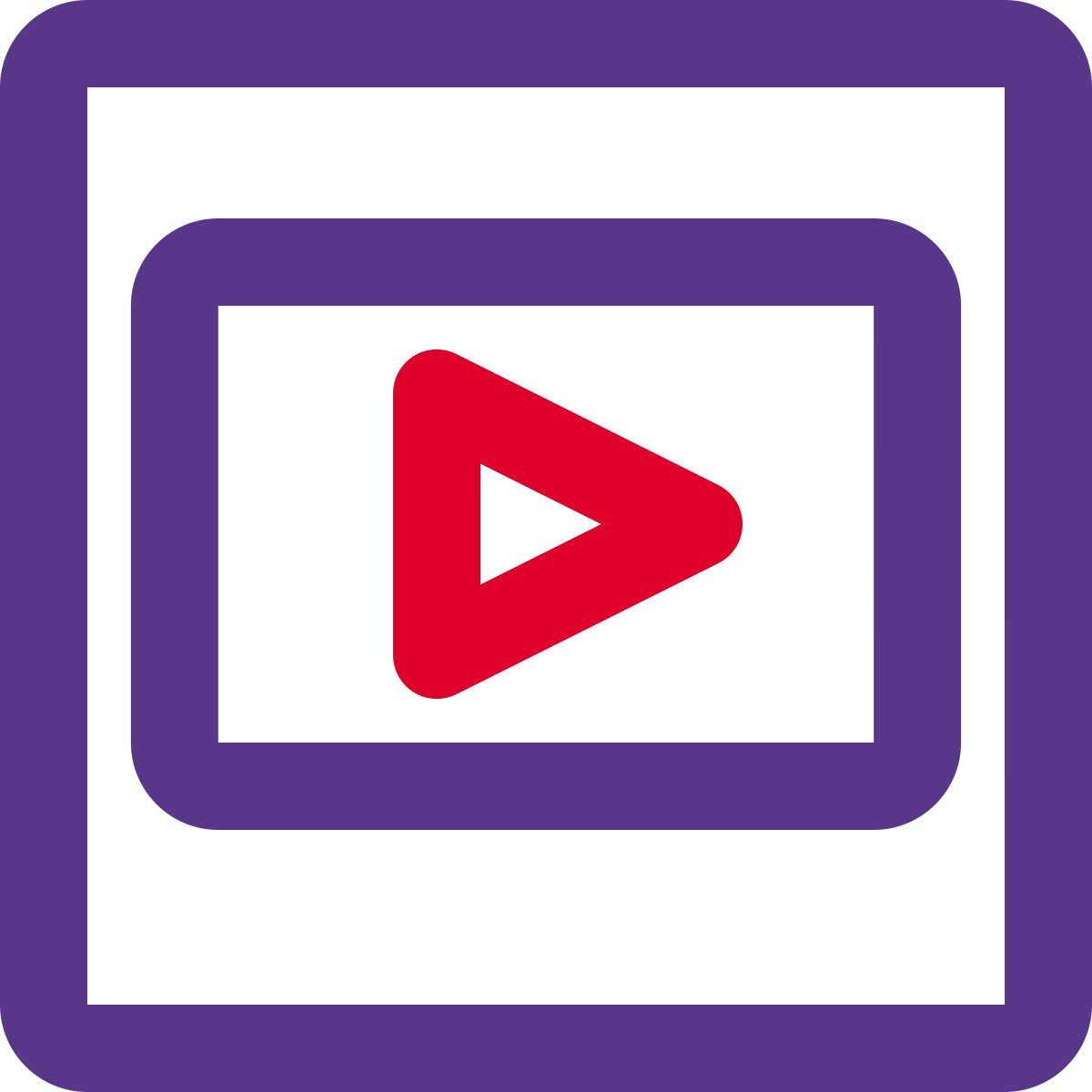 publication vidéo icon