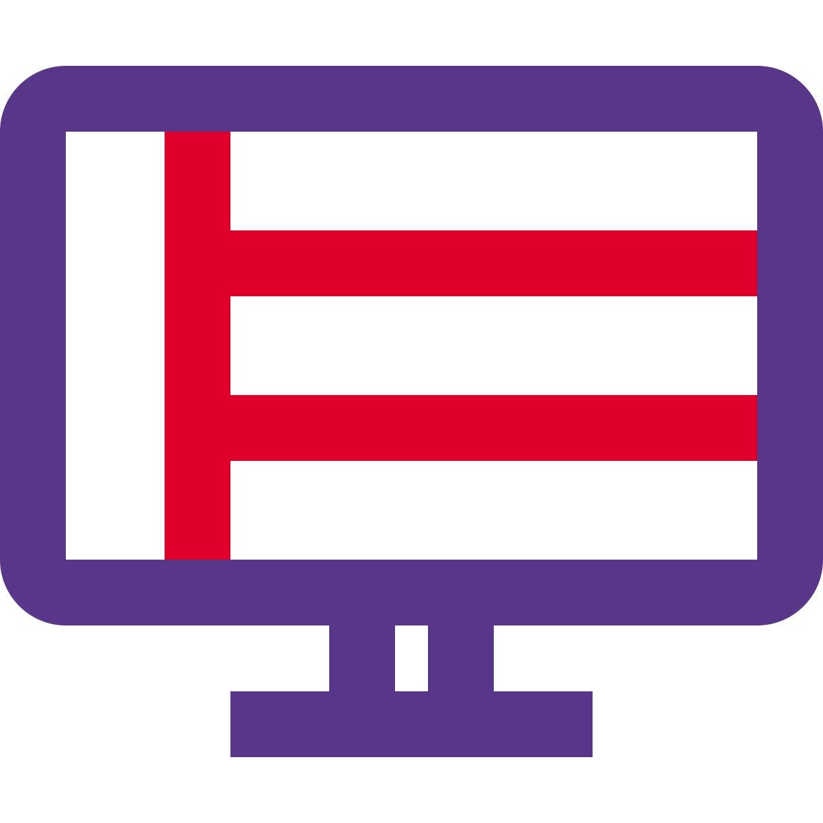 layout da área de trabalho icon