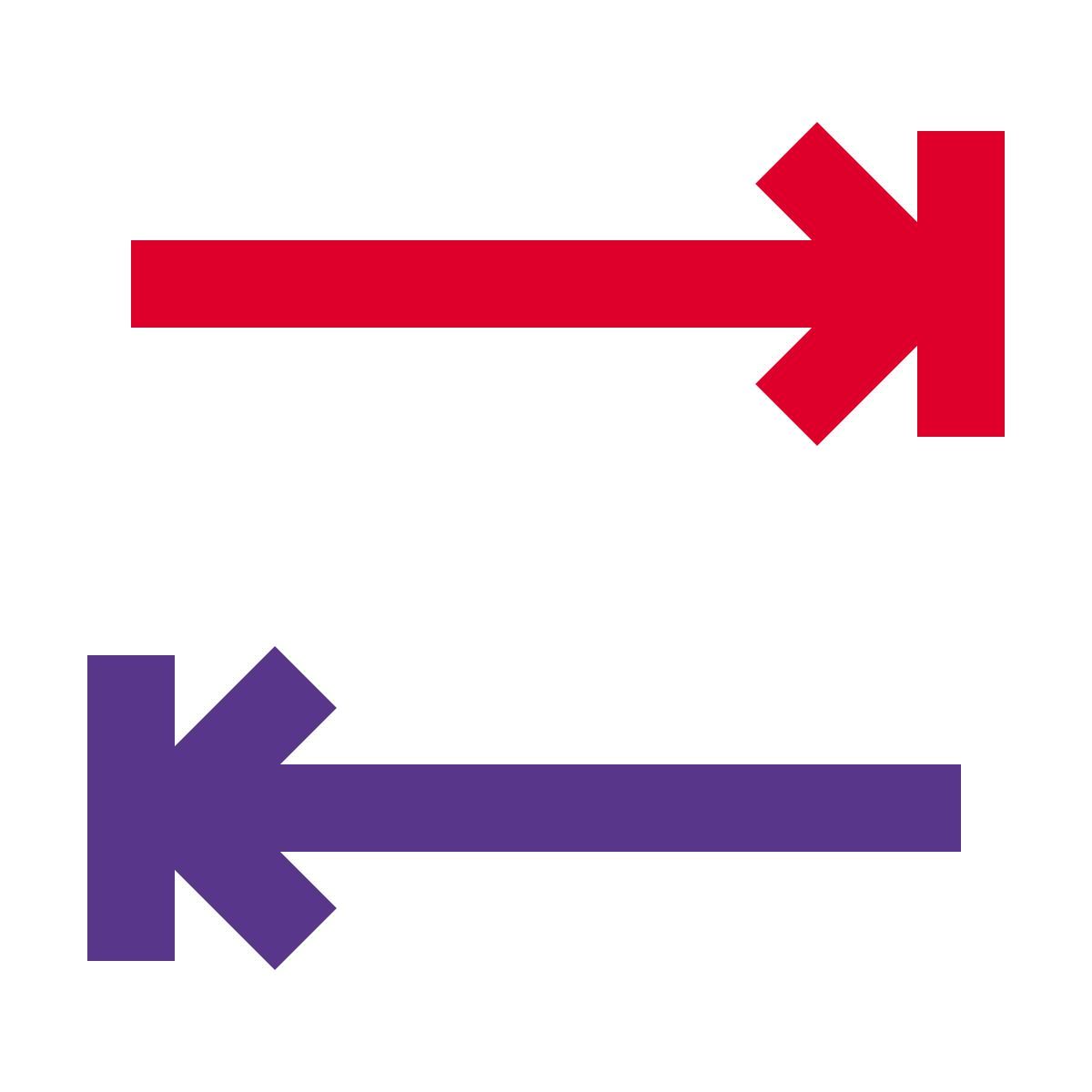 tab key arrows icon