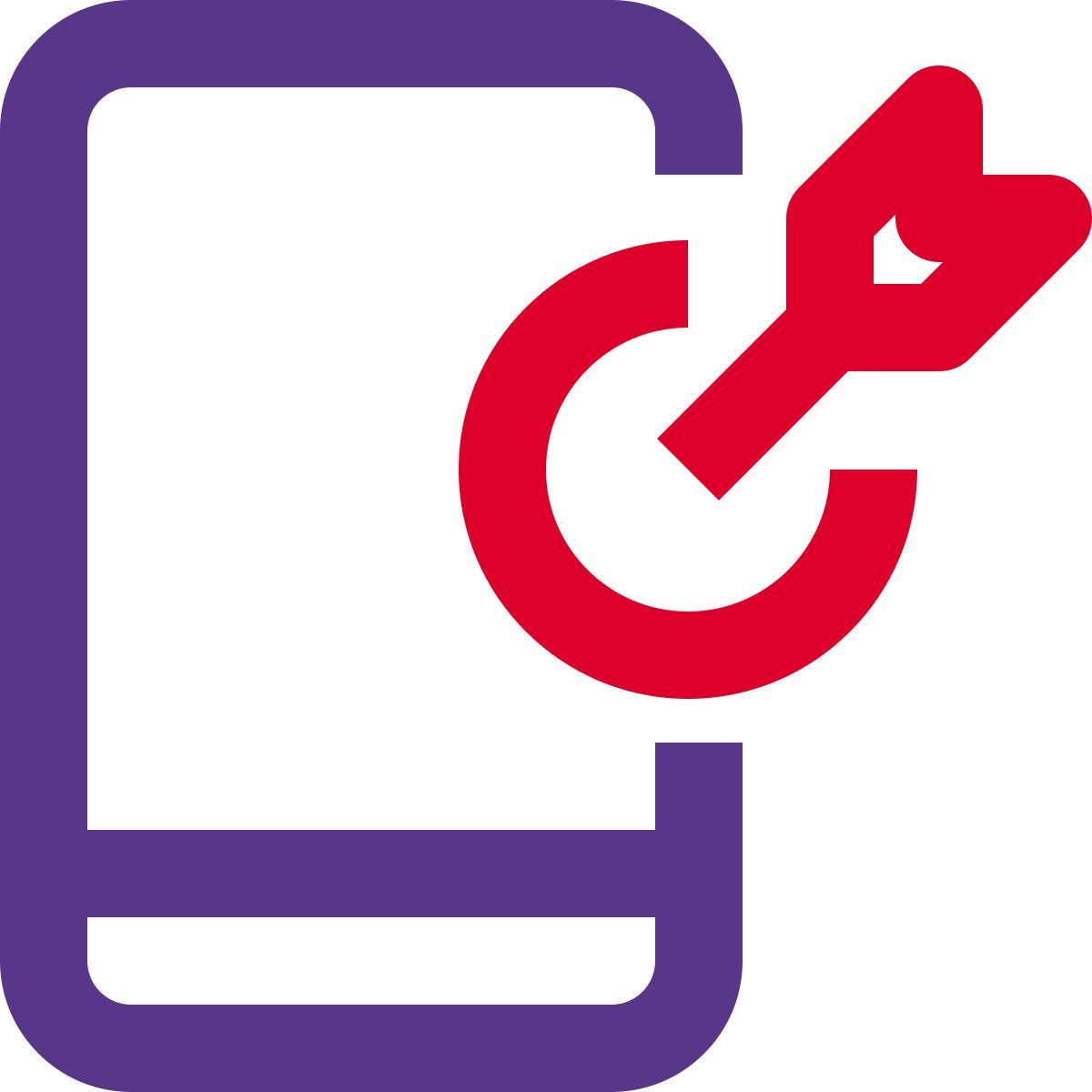 mobiles targeting icon