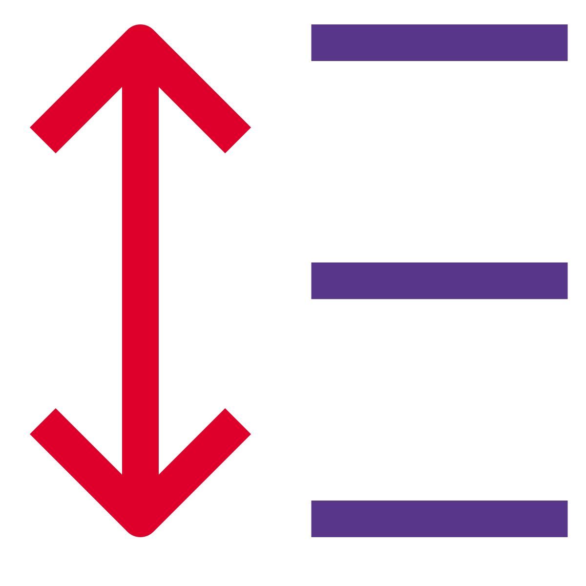 text line spacing gap document format alignment tool icon