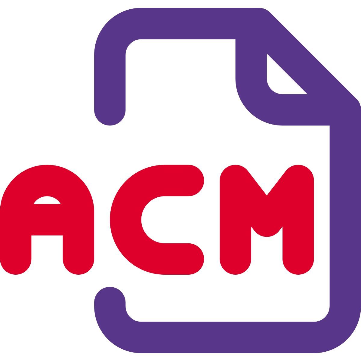fichier acm icon
