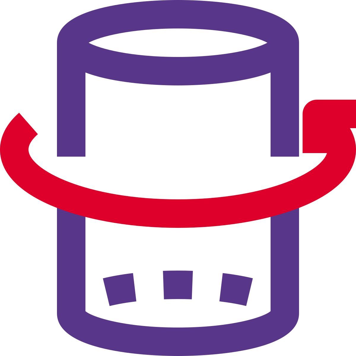 3d cylinder rotation icon
