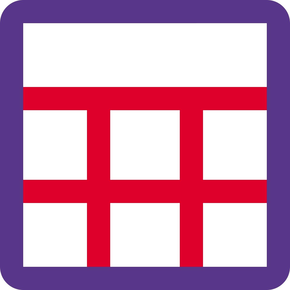 Disposition de la grille du cadre icon