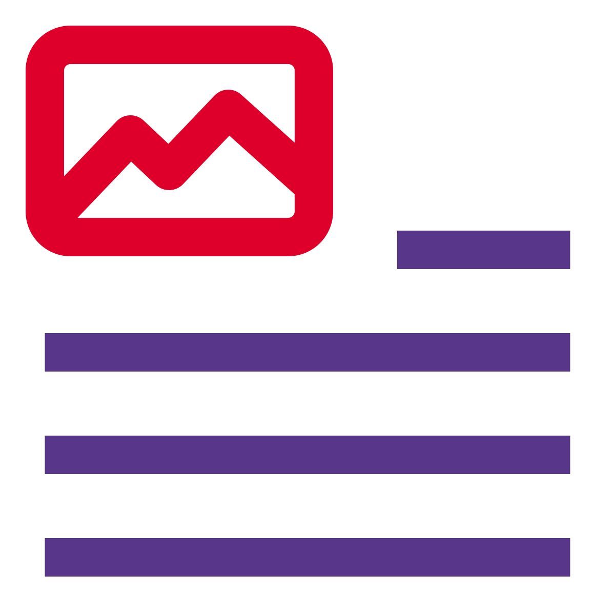 top left document image attachment page layout setting interface icon