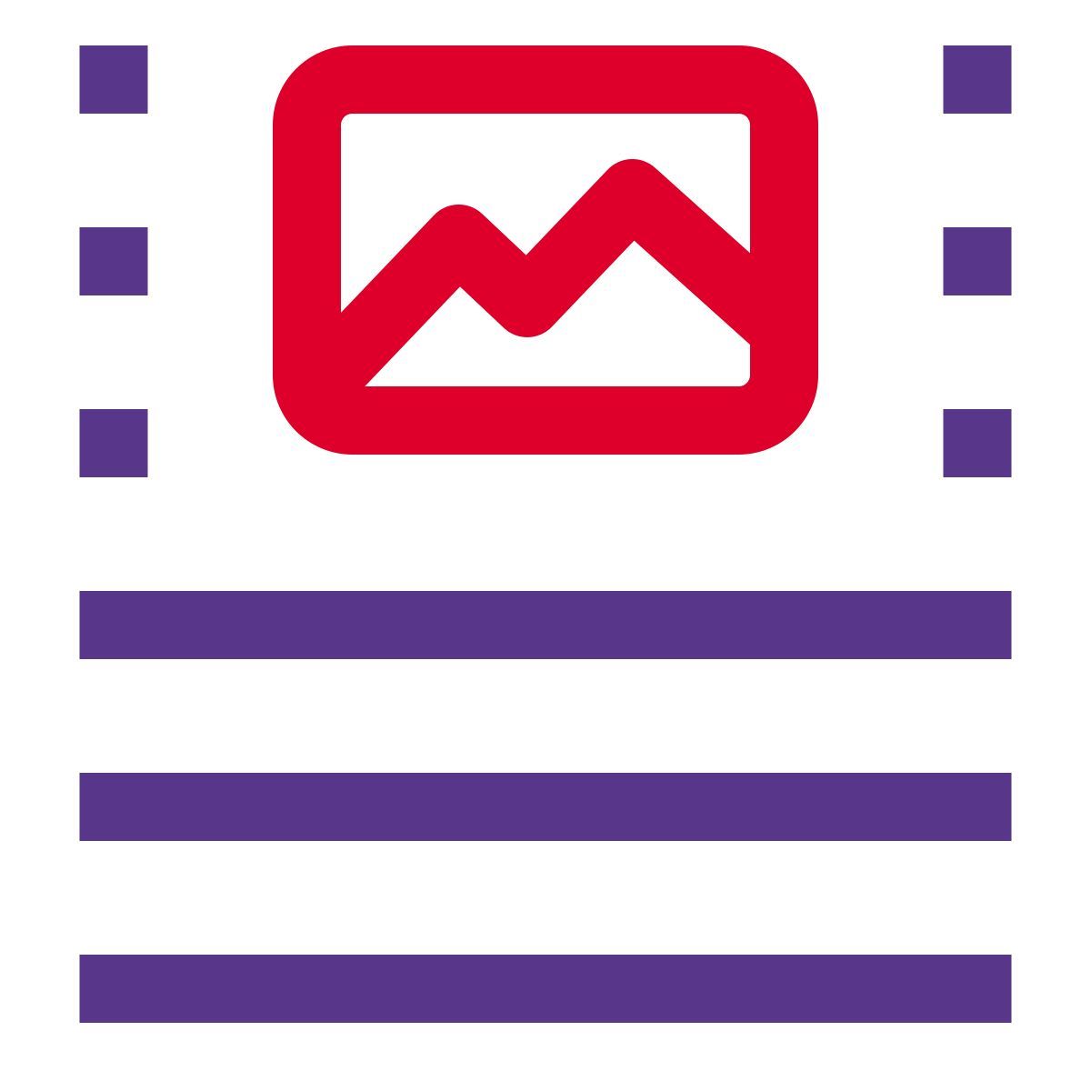 top picture document attachment page layout setting interface icon