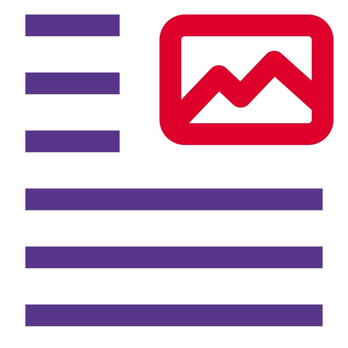top right document image attachment page layout setting interface icon