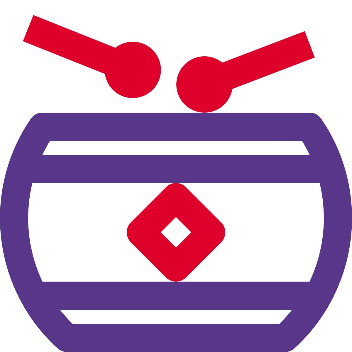 traditional chinese drum icon