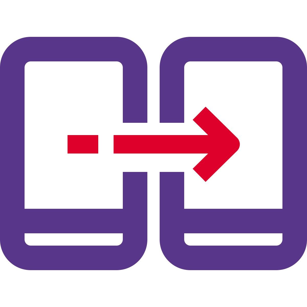 data transfer icon