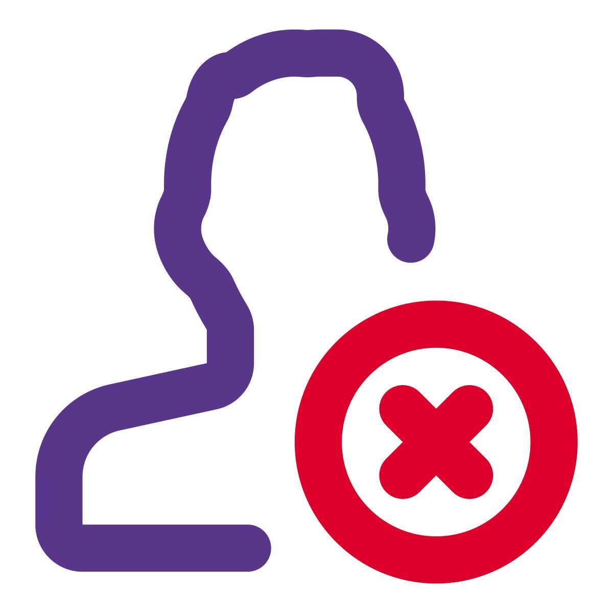 supprimer l'utilisateur de la liste d'amis icon