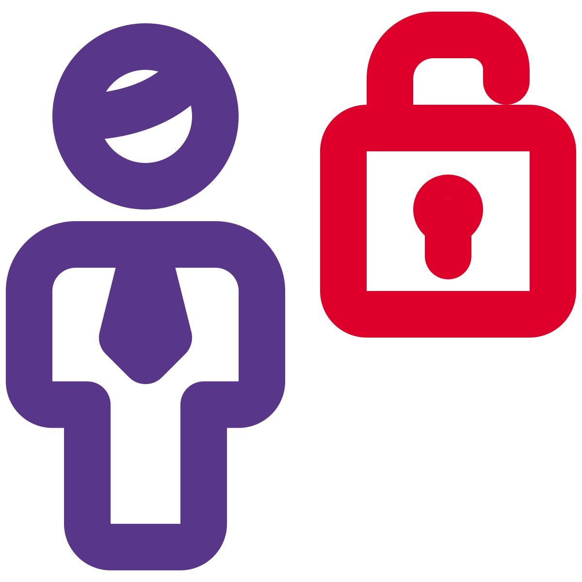 unlocking the access to the businessman list from web portal icon