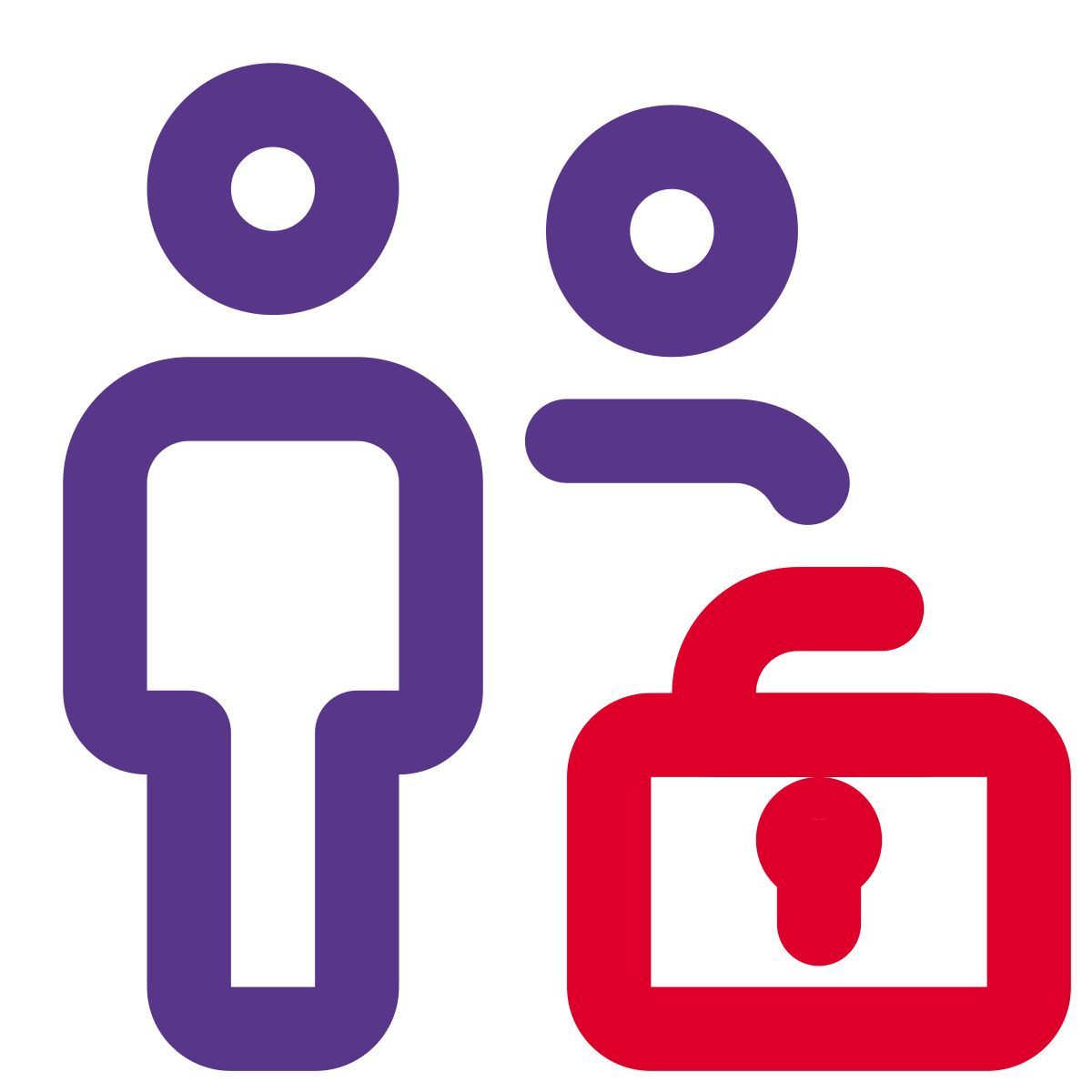 accès de groupe icon