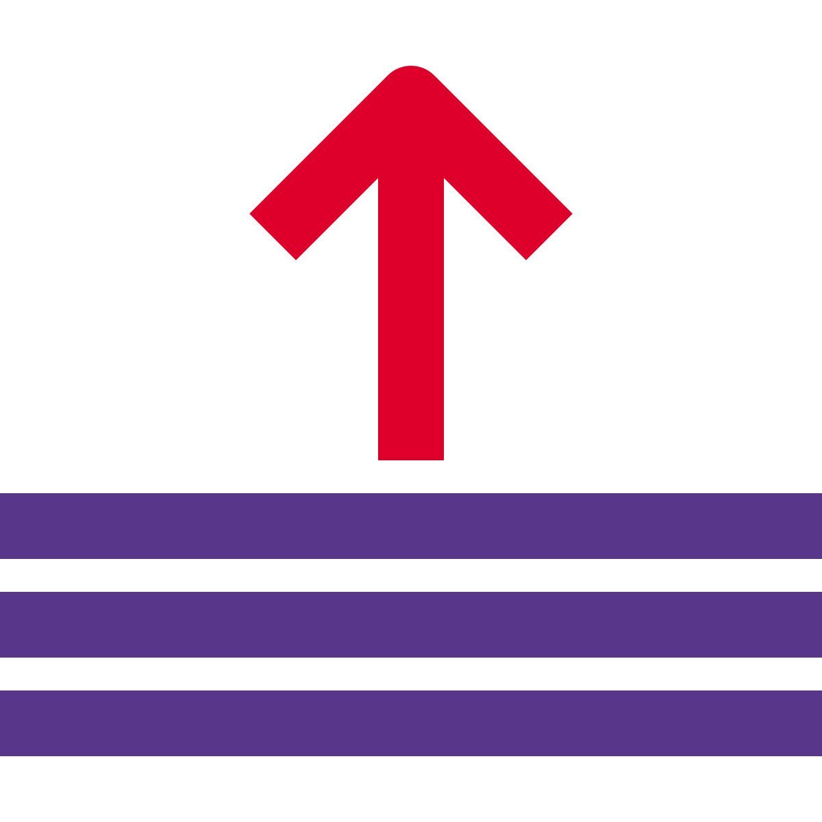 upload bar icon