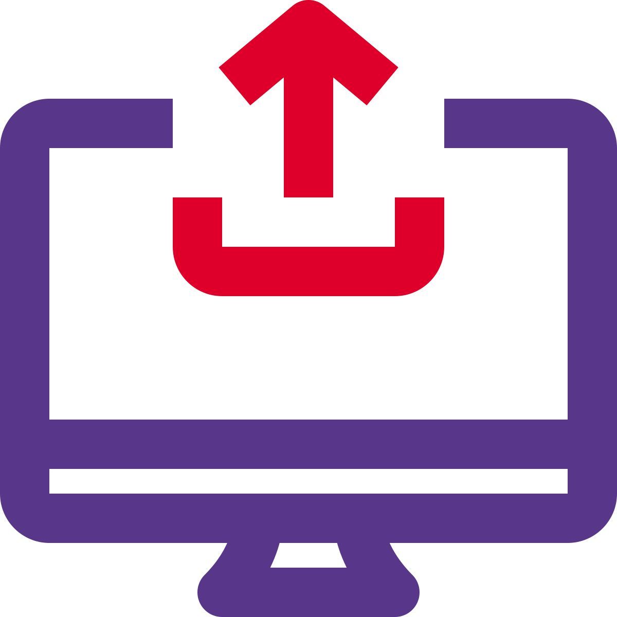 desktop upload icon