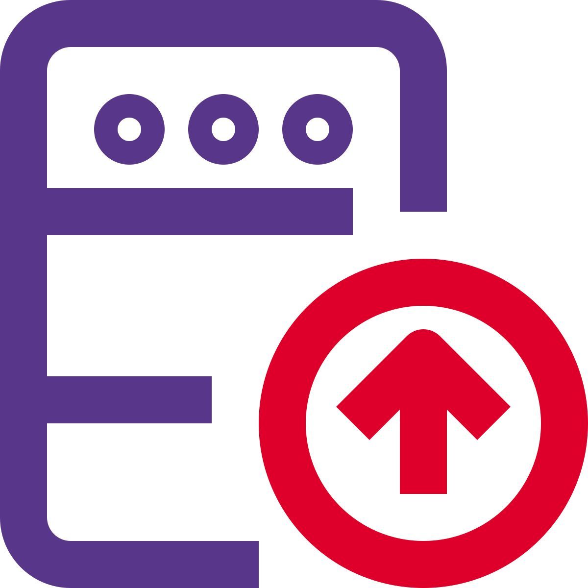 upload to server icon