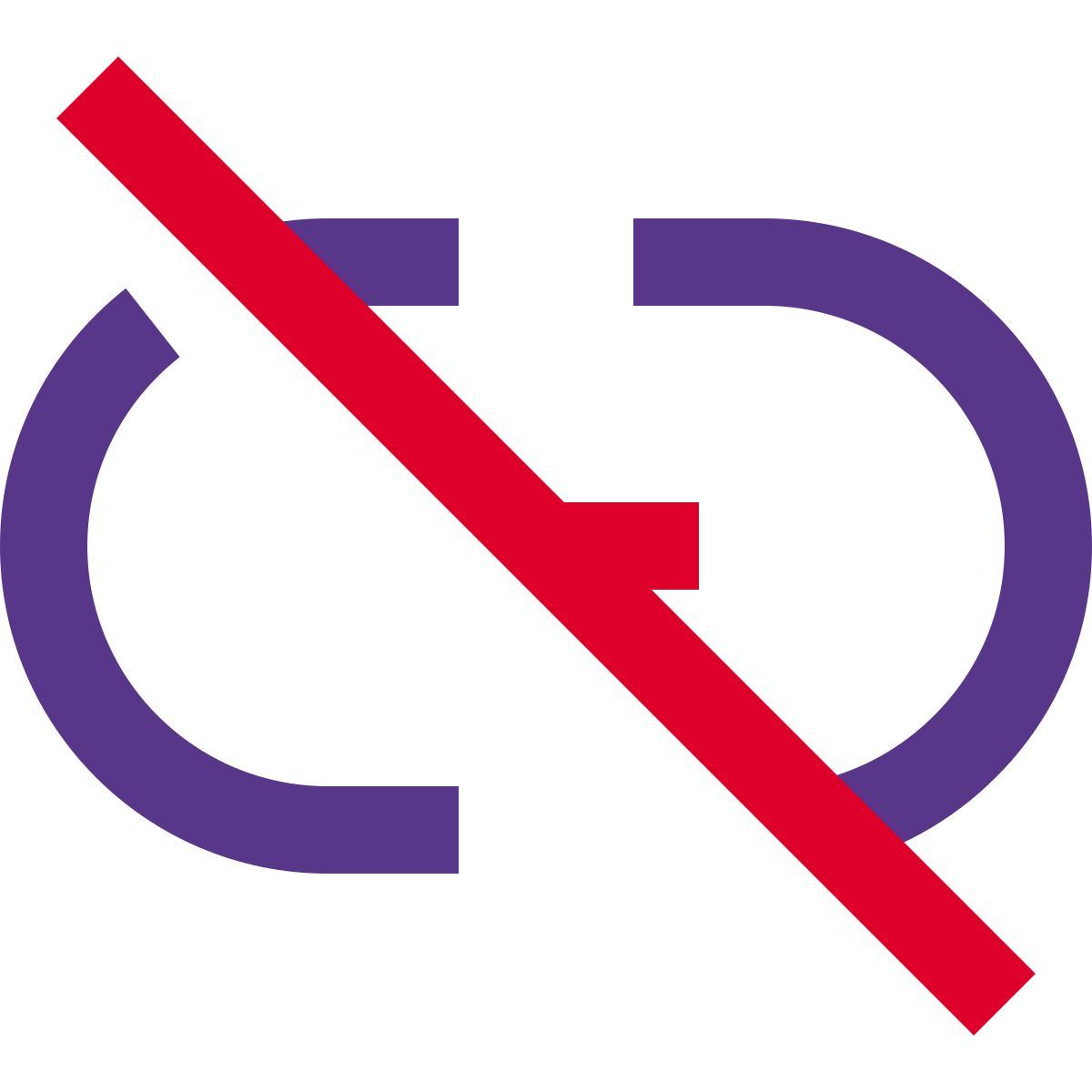 disabled link icon