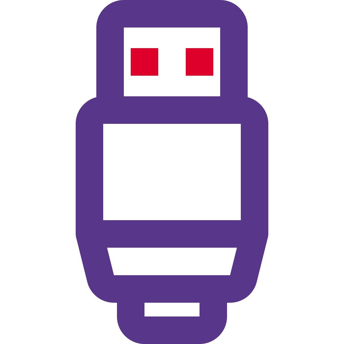 usb anschluss icon