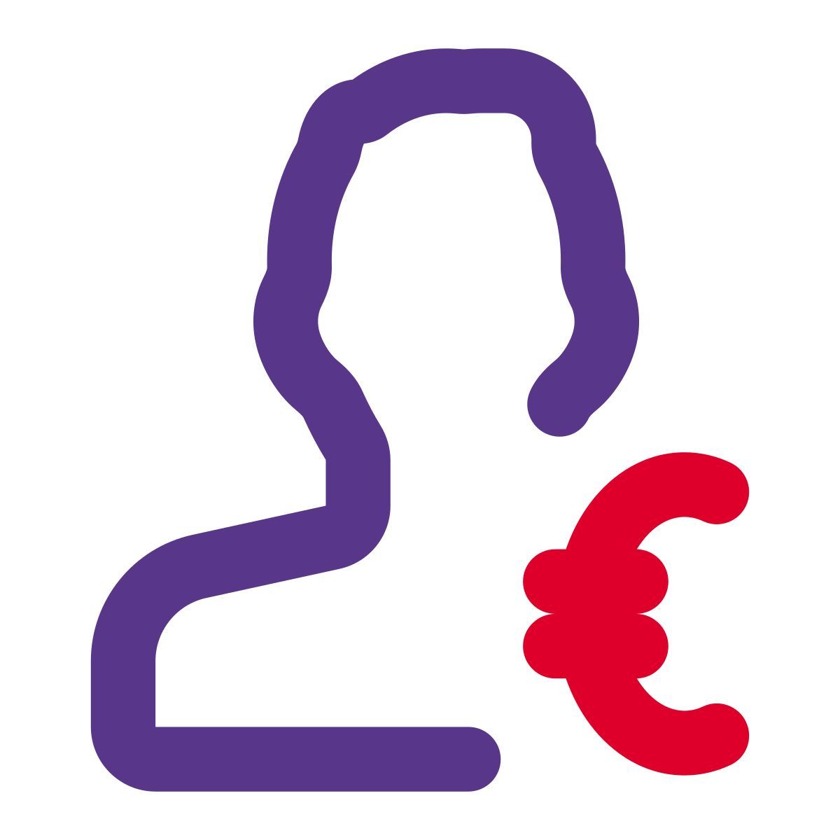 사용자 유로 icon