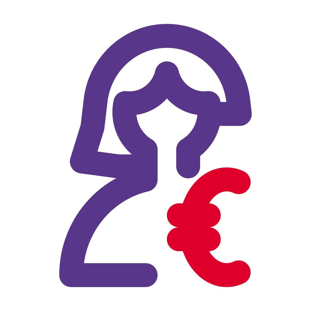 사용자 유로 icon