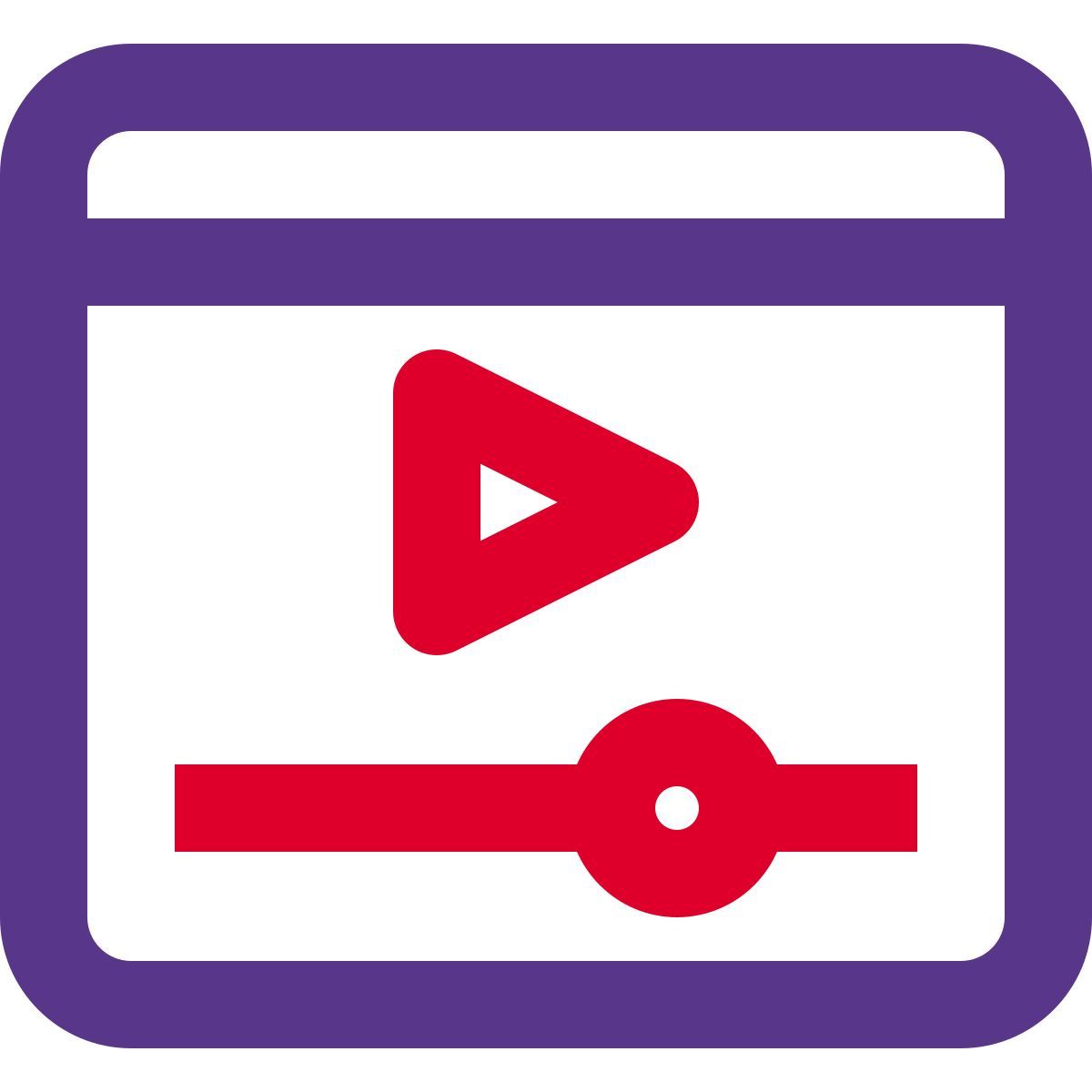 play video icon