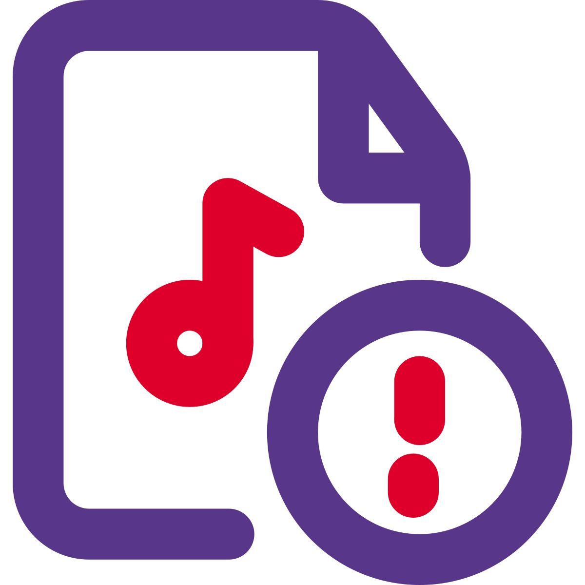 musikdatei alarm icon