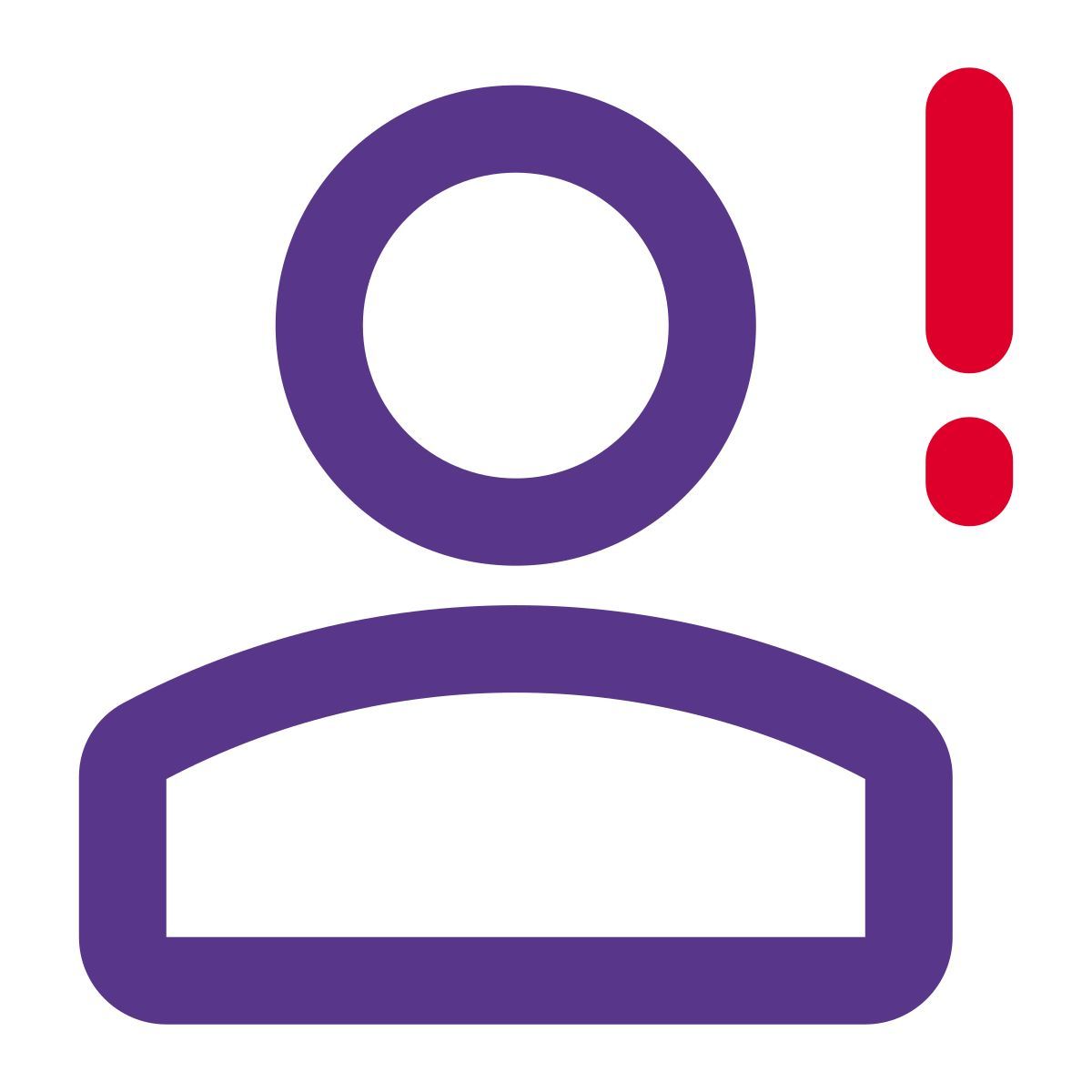 사용자 경고 icon