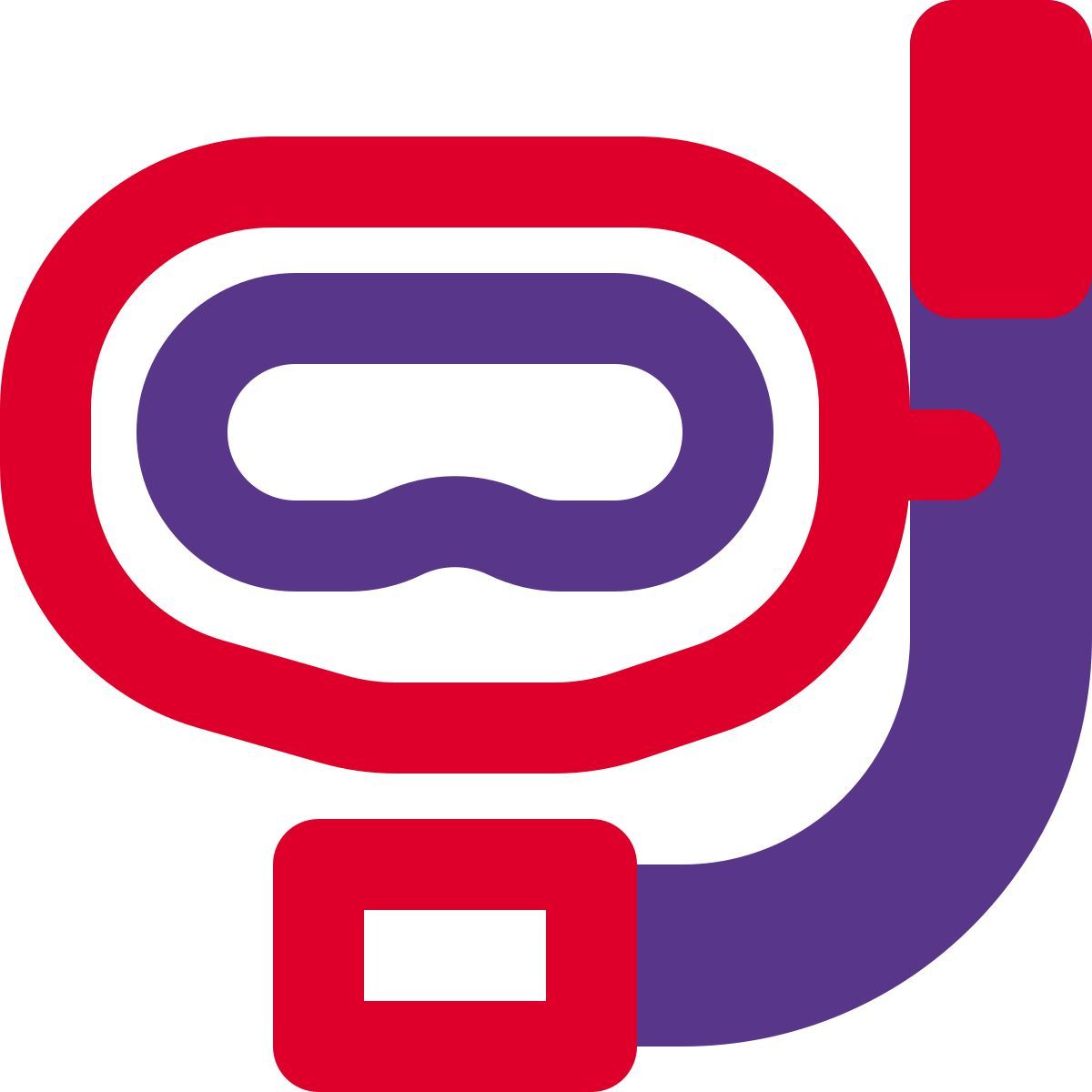 diving  mask icon