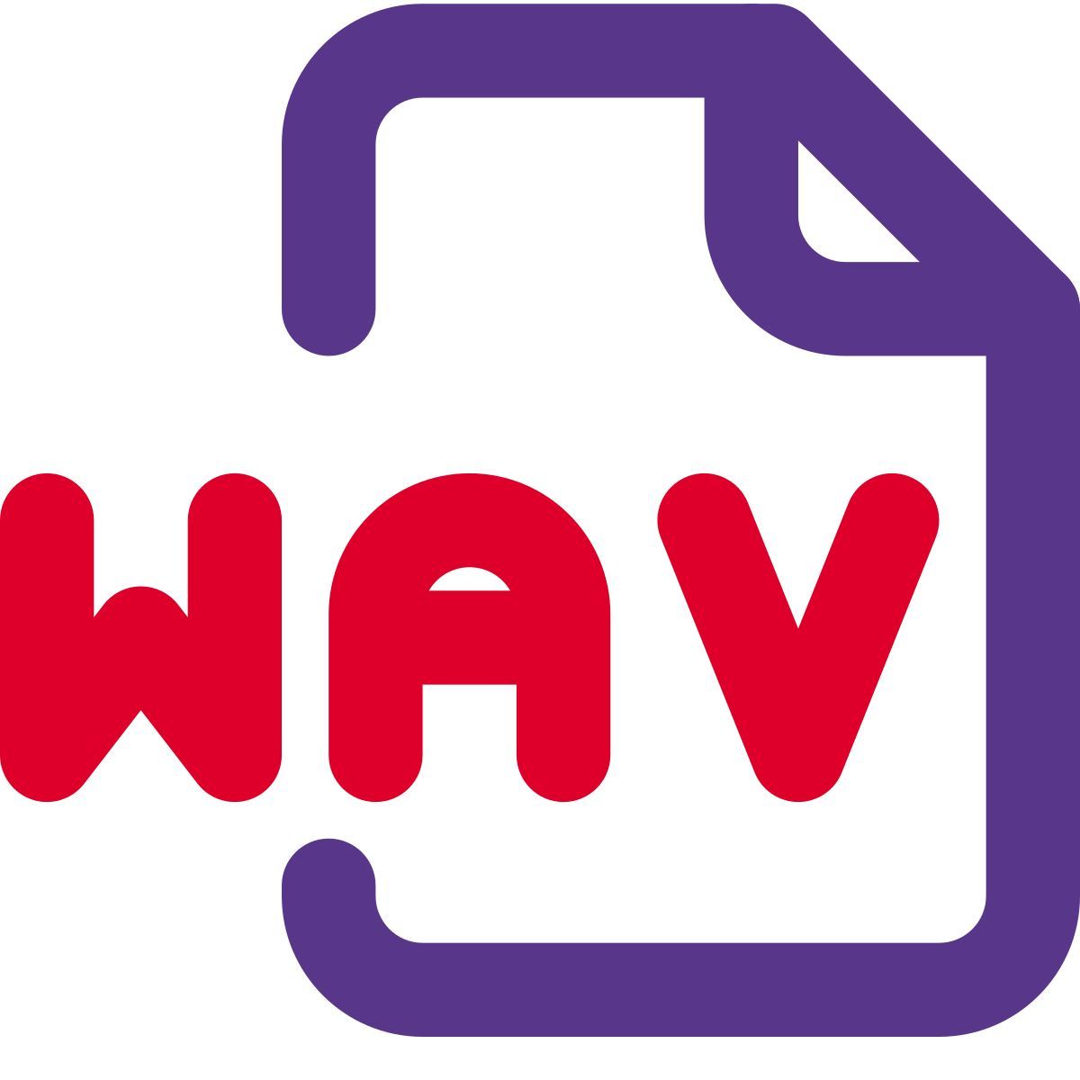 wav file icon