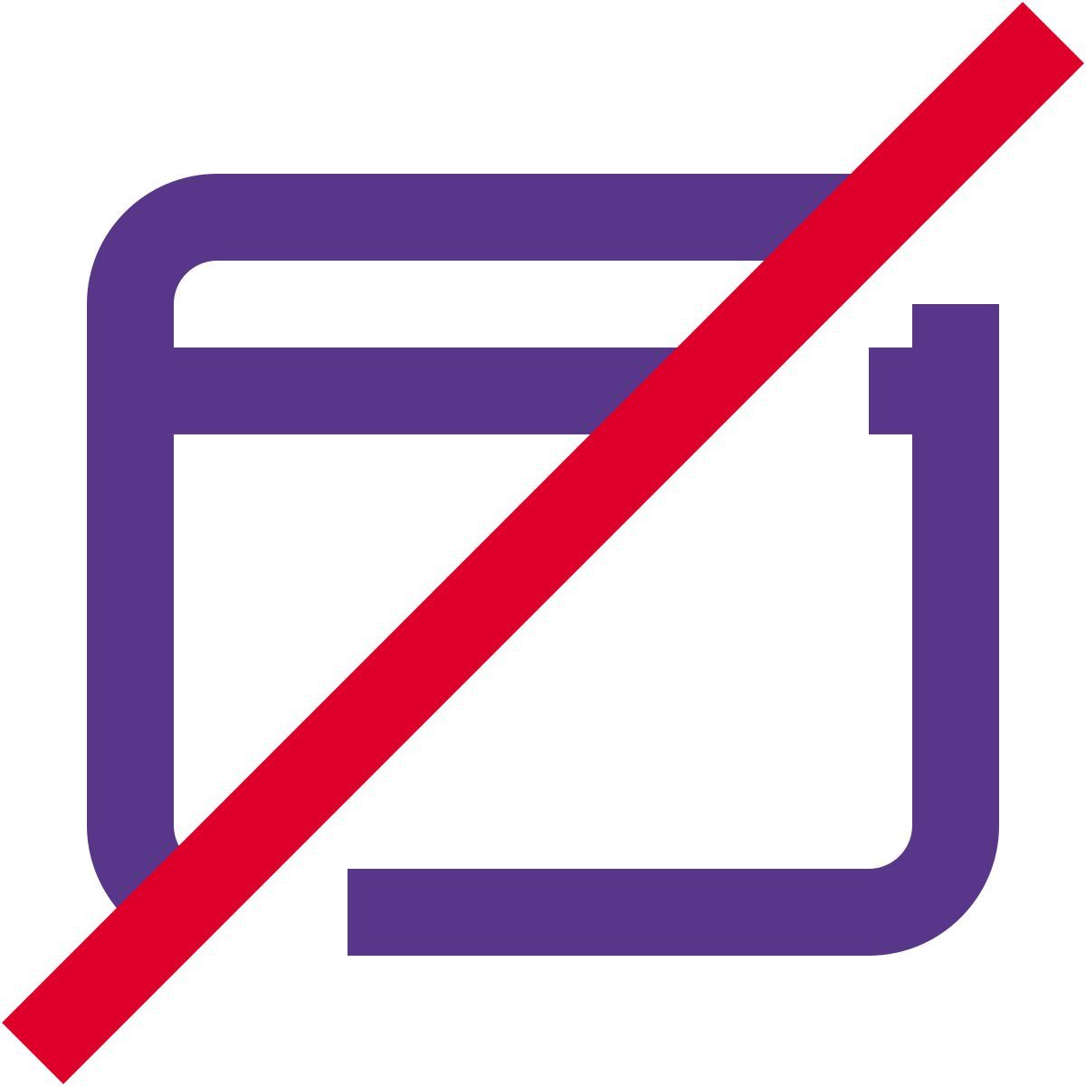 restricted page icon