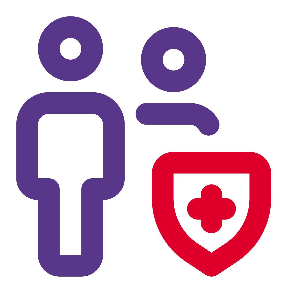 messagerie web externe avec technologie de cryptage mise en page bouclier complètemultiple duo tal revivo icon