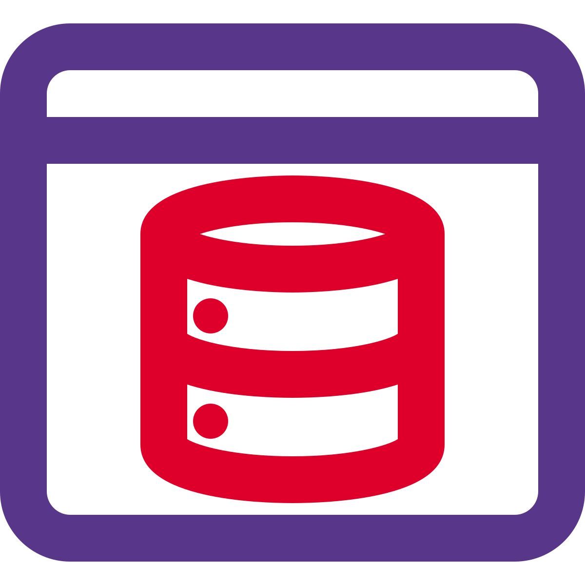 web database icon