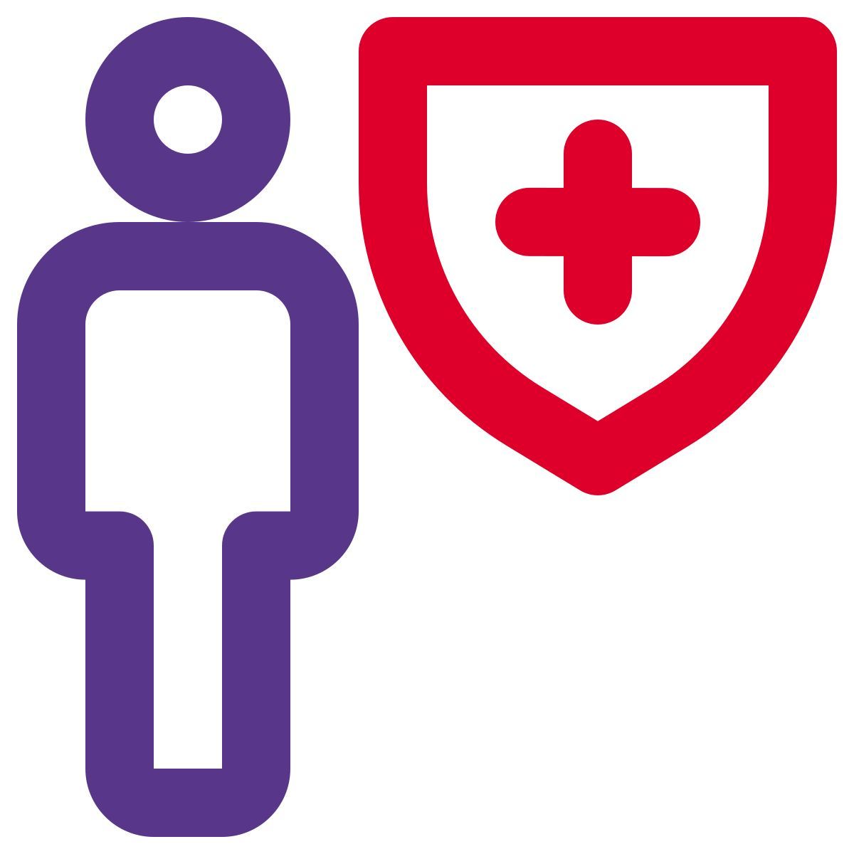 web portal with encryption technology shield layout icon