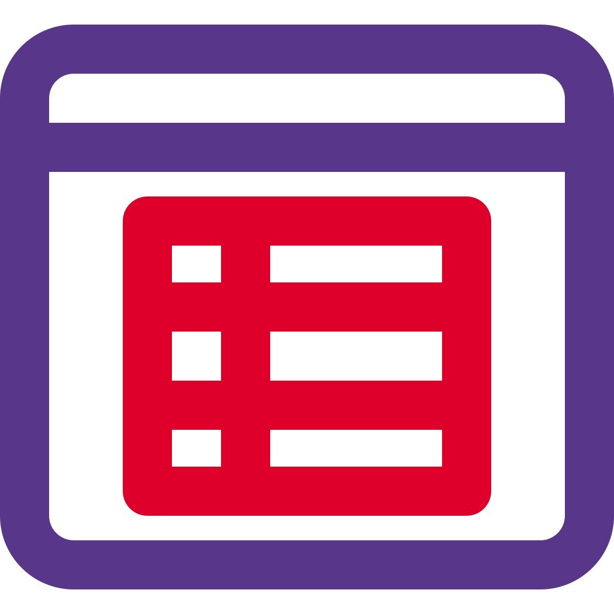 web spreadsheet icon