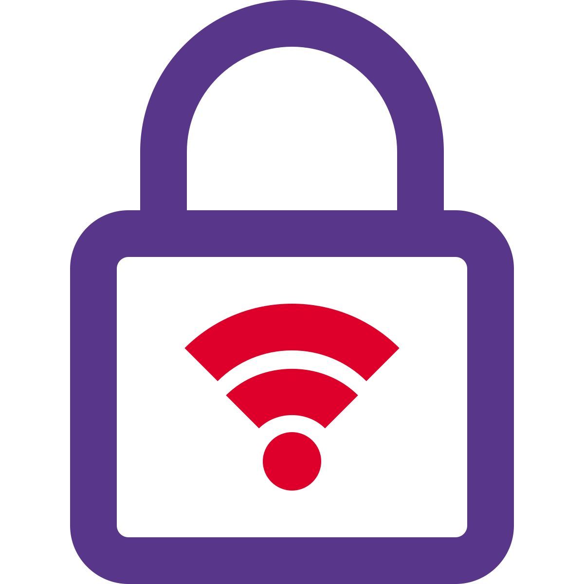 wifi access locked icon