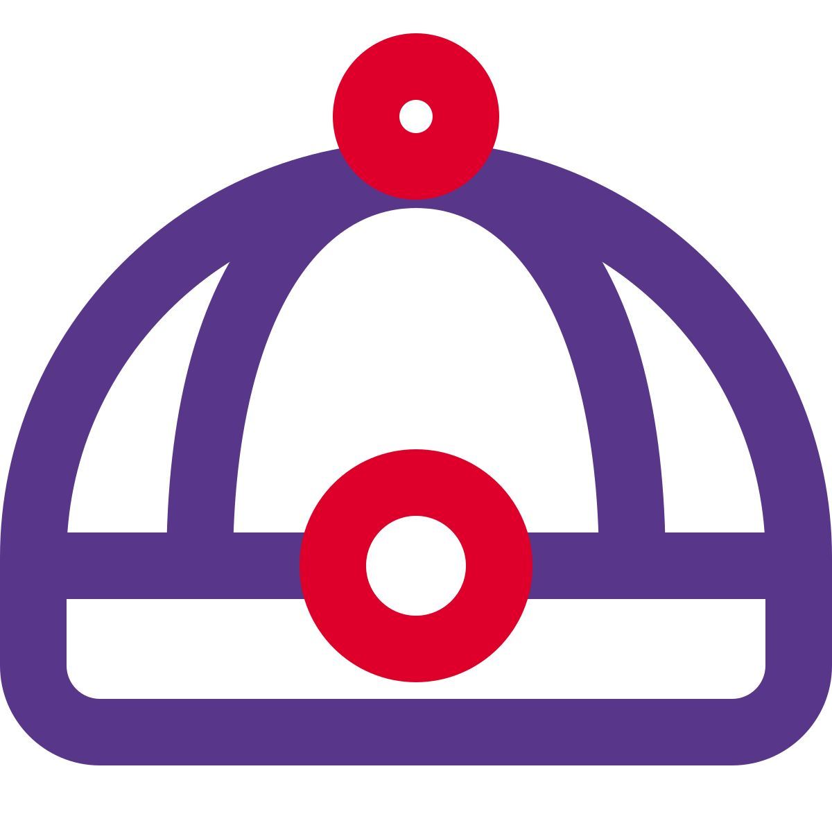 winter chinese hat icon